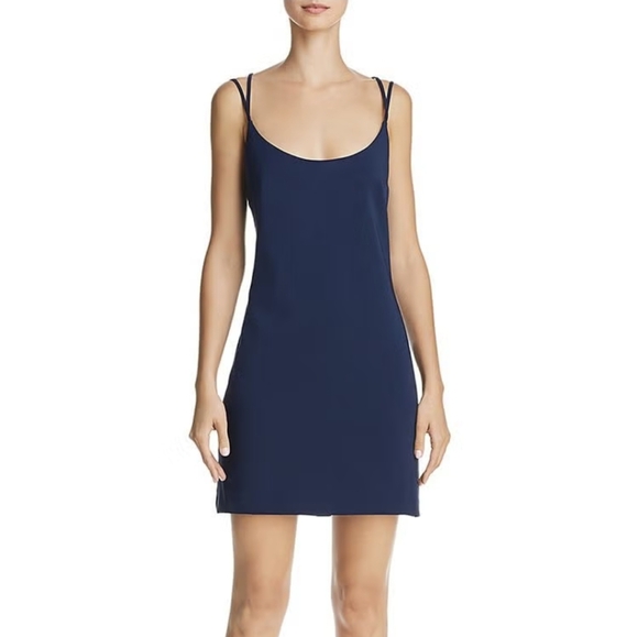 French Connection Navy Mini Dress - Picture 1 of 4